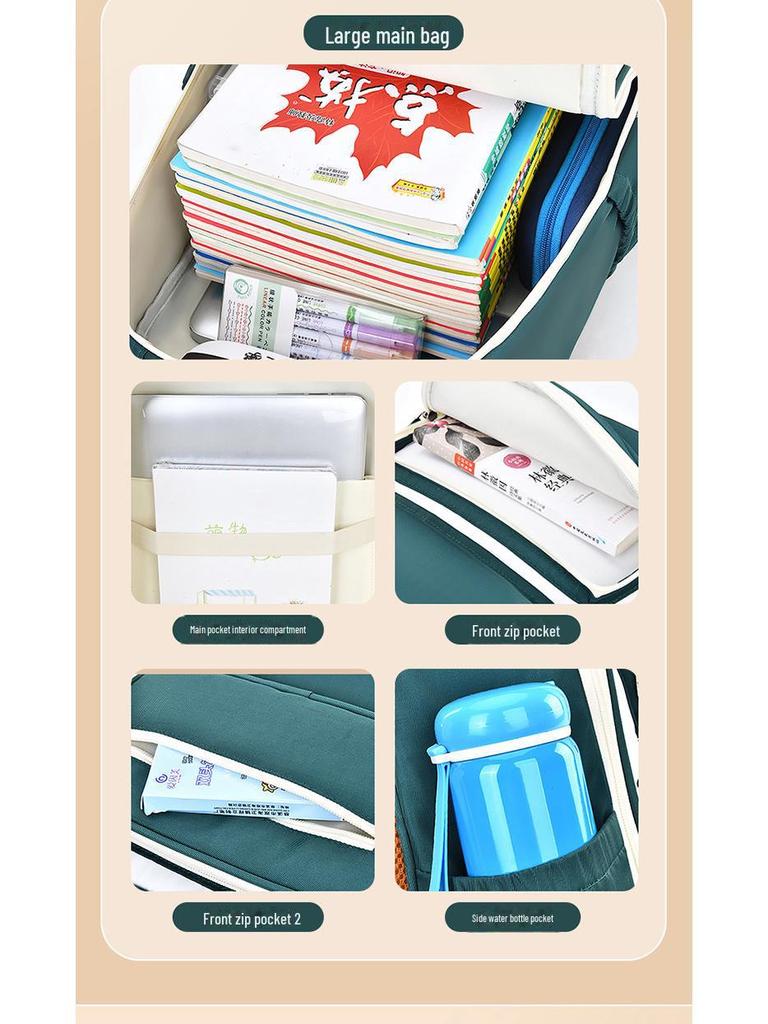 Sesamstraße Baby Rucksack im britischen Stil für Jungen & Mädchen Klassen 1-6