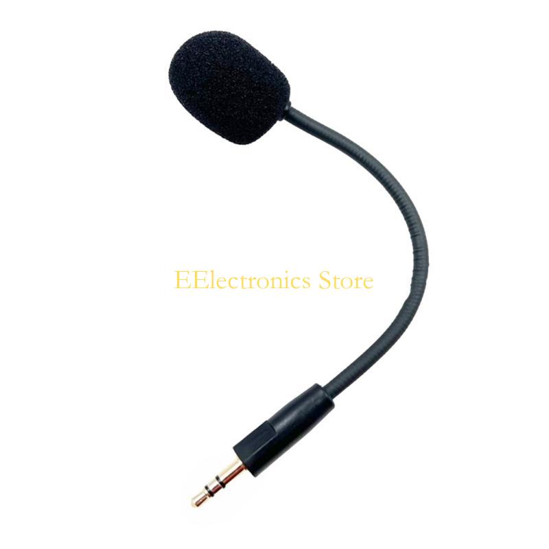 B03C Replacement Microphone for Hyper X Cloud Orbit S Noise Cancelling Gaming Headsets 3.5mm Detachable Mic