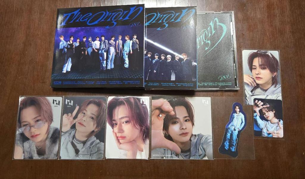 [USED] INI 3rd Album THE ORIGIN 3-part set with Matsuda Jin and bonus
