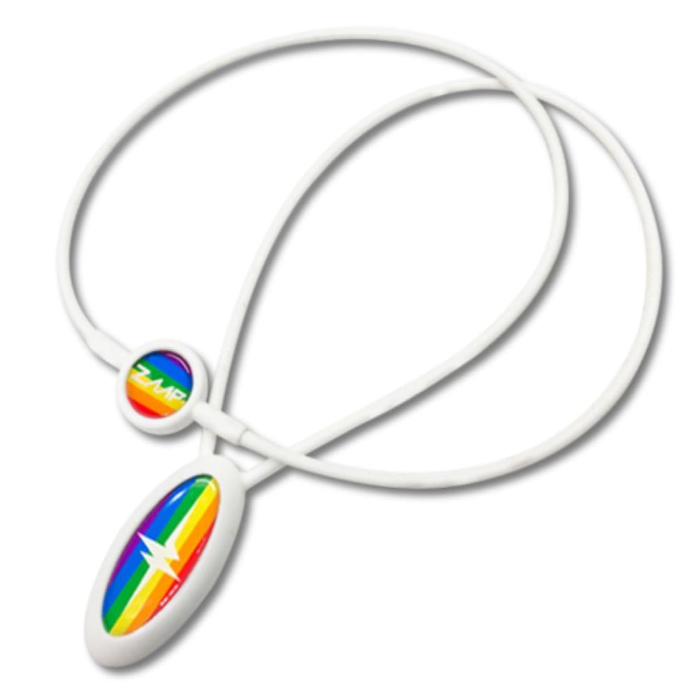 

[ZAAP] Ожерелье Slico с терагерцовой волной и медицинским устройством, логотип молнии, радуга, M, 43 см