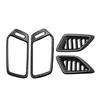 Carbon Fiber Look Rear Air Vent Outlet Overlay Trim For Honda Accord 2018-