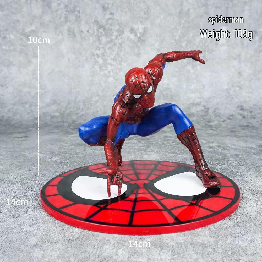 Large Venom Spider-Man Figure with Base - Avengers Superhero Model Ornament