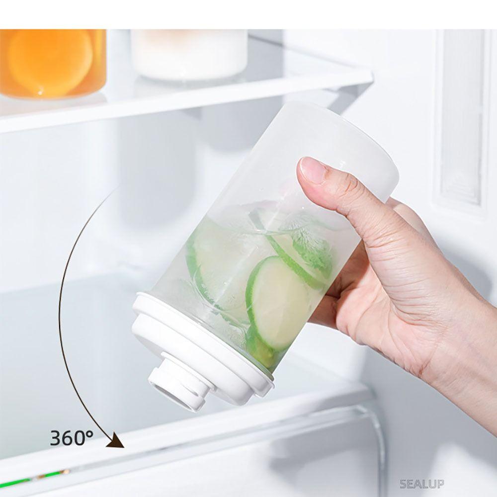 

Juice Cup Clear Water Cup Tight Mouth Summer Portable Water Bottle Cold Brew Mug Office