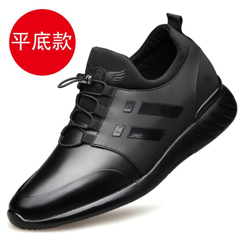 Foreign trade men's shoes spring and summer new outdoor sports casual shoes Korean version inner height increase men's single shoes large size 