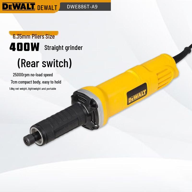 

Електрична шлифмашина DeWalt DWE886T-A9 Вилка CN (адаптер в комплекті)