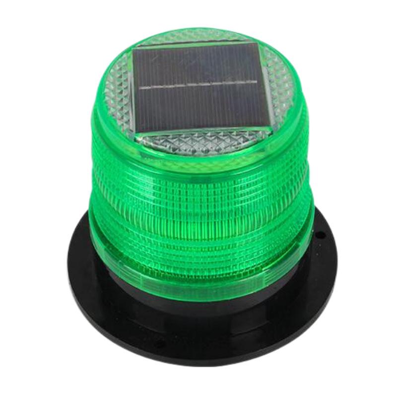 Solar LED Magnetic Vehicle Roof Strobe Warning Light for Night Traffic and Roadblocks