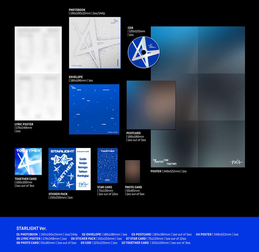 TOMORROW X TOGETHER (TXT) [THE STAR CHAPTER : TOGETHER] 4th Full Album
