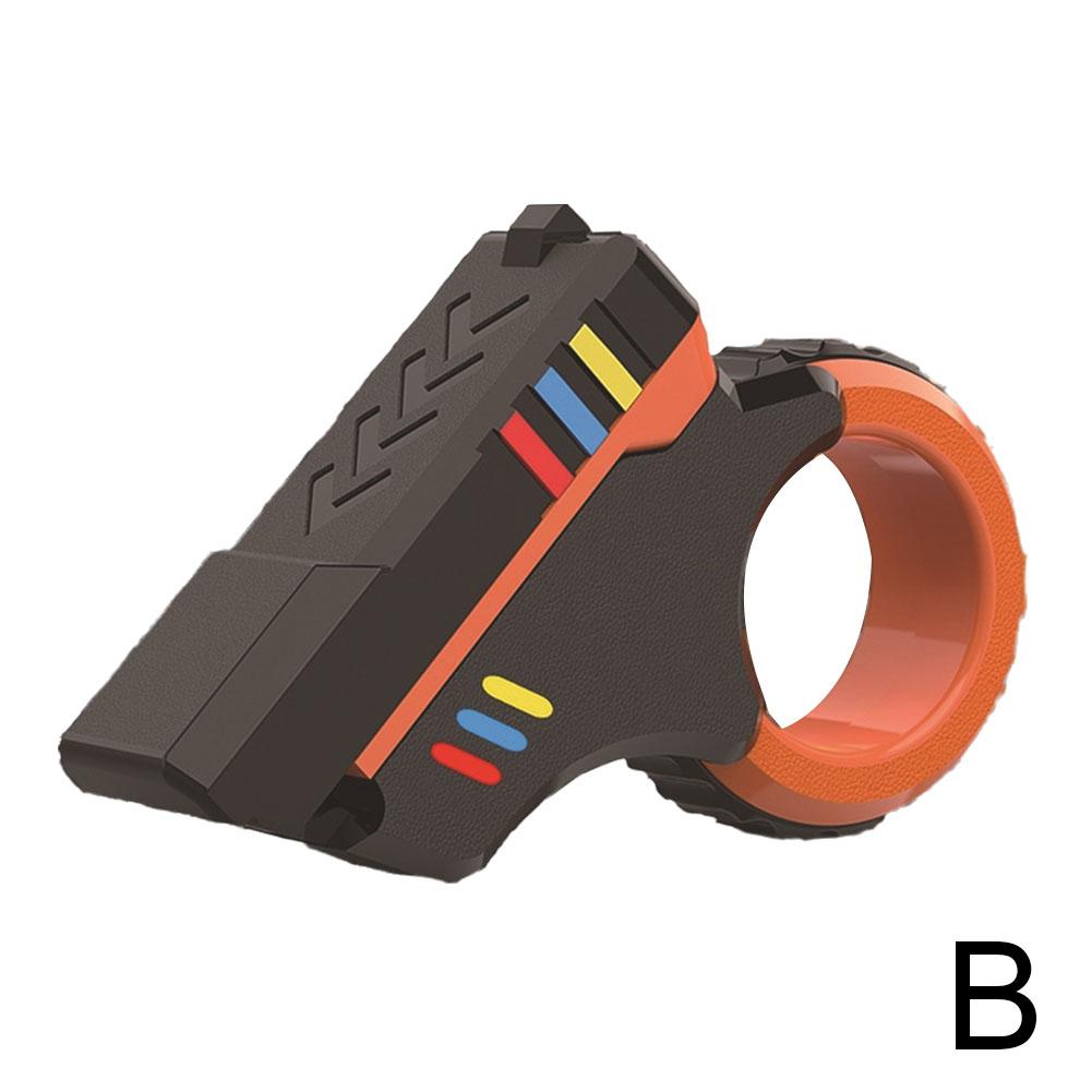 Roterende fingerskyvere Fidget Leketøy Kontor Stresslindring Skyver Skrallefinger Fidget 3D-printet Fidegt LekerFingertupp Teksturert