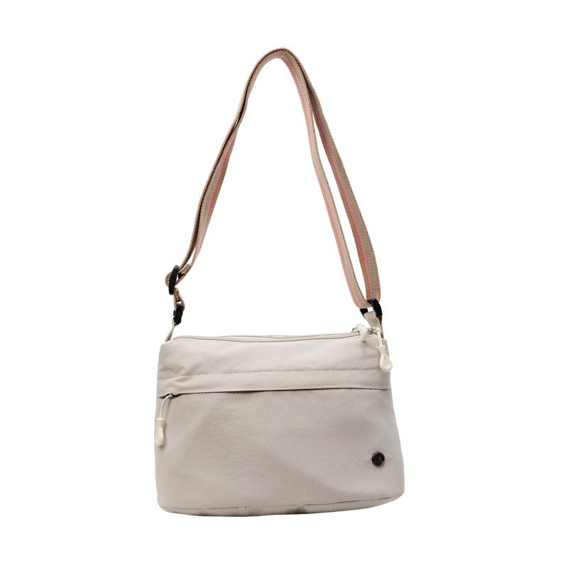New Chinese Style Women's Shoulder Bag, Lightweight, Large Capacity, Trendy Multi-layer Crossbody Bag, Durable Nylon Cloth Bag