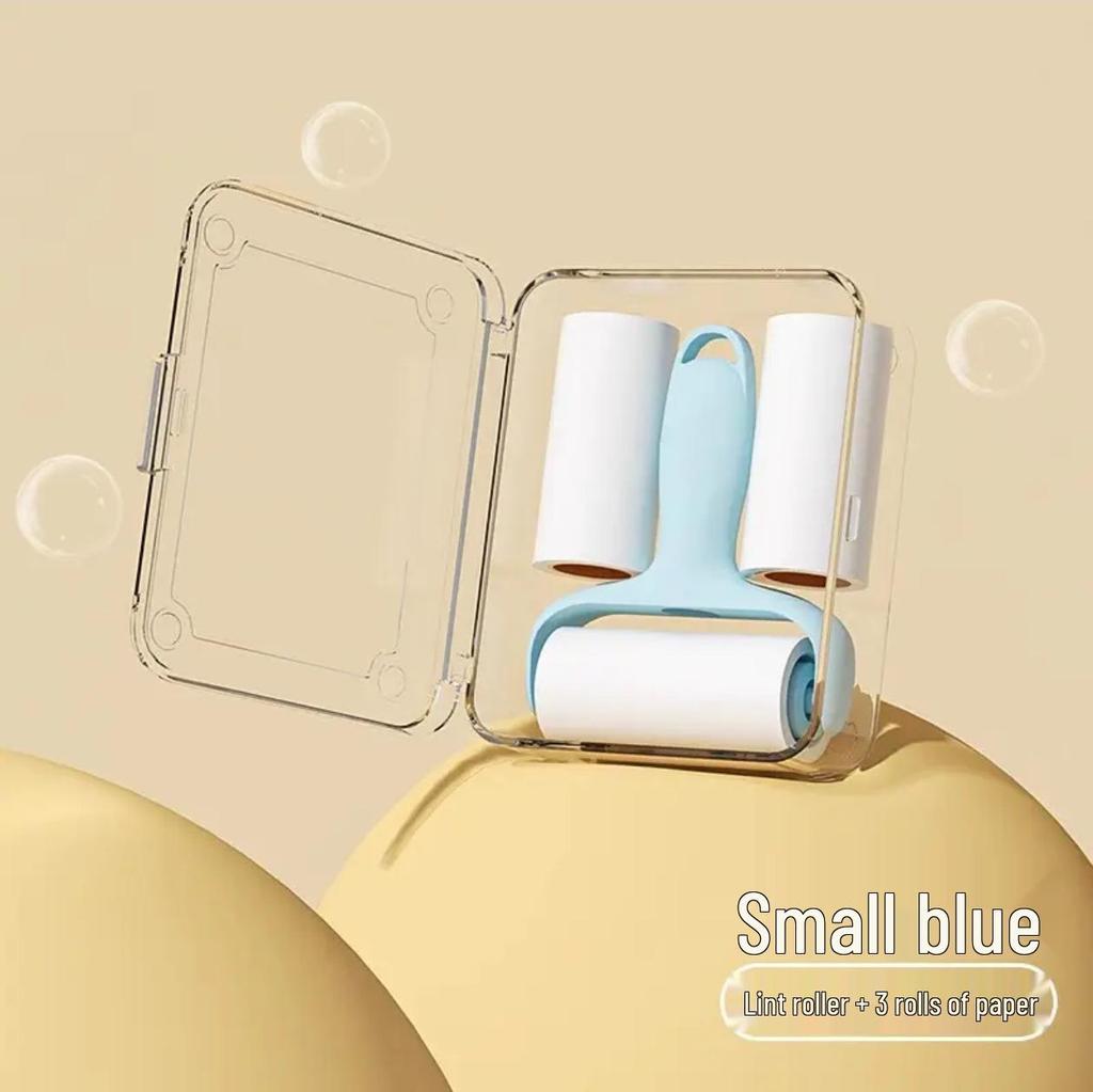 Compact Lint Roller Refill Sheets - Portable Brush for Pet Hair and Lint Removal