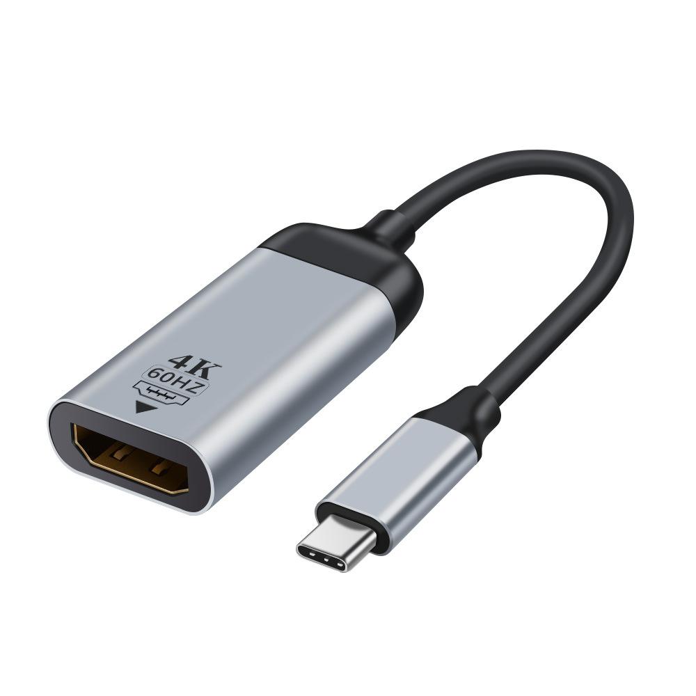 2Pcs Type-C to HDMI DP MiniDP Video Adapter, Audio Screen Mirroring Converter for Phone Laptop Monitor