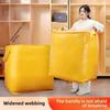 Large Capacity Moving Packaging Bag 100L Waterproof Woven Clothes Organizer for Dormitory Home Packing Storage