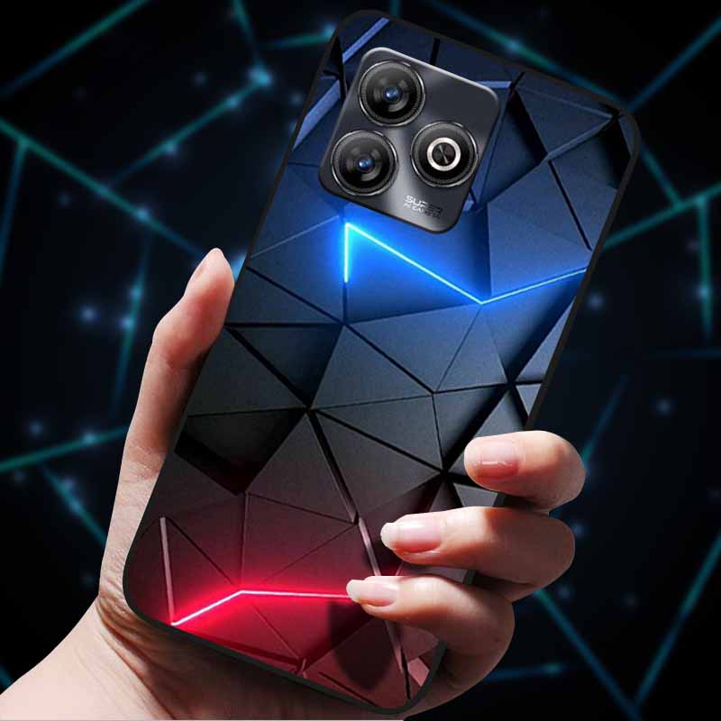 Für TCL 20 Pro 5G Hüllen Modische Weiche TPU Silikon Rückabdeckungen für TCL 20Pro 5G Rückseite Cartoon Katze Hülle Bumper TCL20Pro T810H