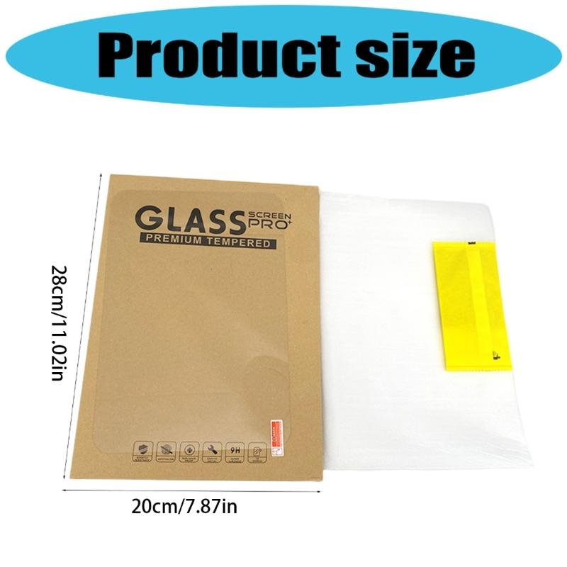 Glass Screen Protectors Display Cover Shield for Cooking Machine Clear Clarity Scratch Resistant Easy Installation