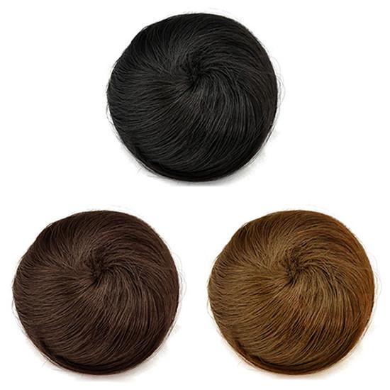 Synthetischer, lockiger Chignon-Haarknoten, Haarteil, Clip-in-Haarverlängerungen