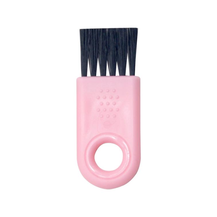 5cm Plastic Bristle Cleaning Brush for Lint, Keyboards, Phones, Earphones & Razors