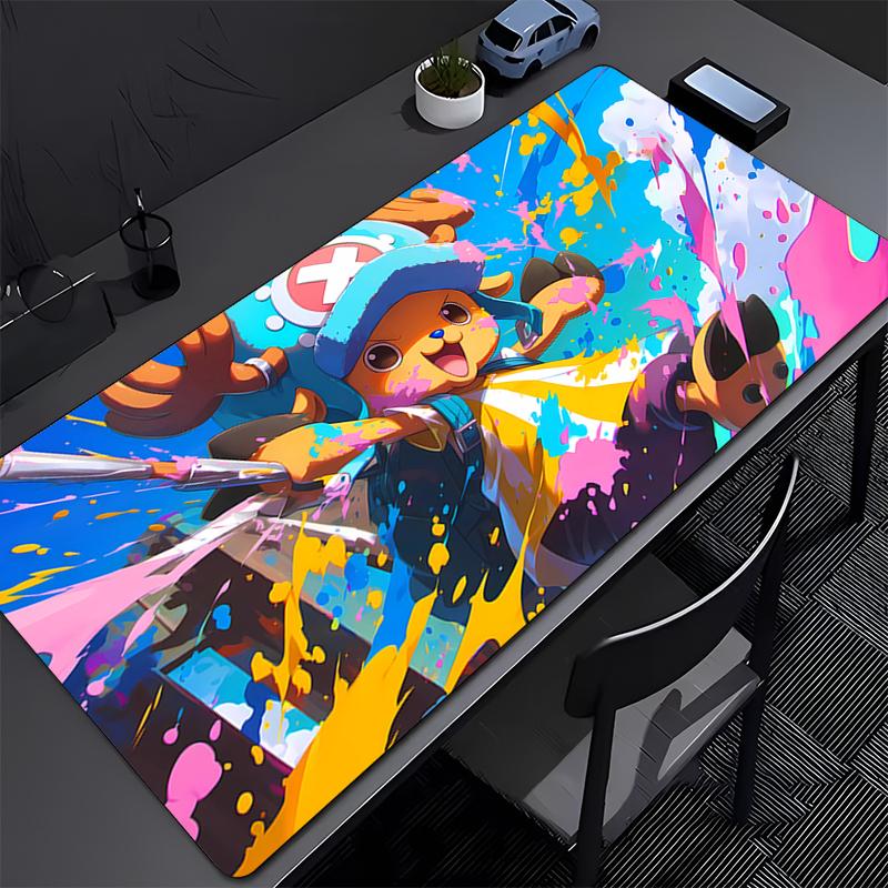 Mouse Pad One Piece Tony Tony Chopper PC Computer Gamer 90x40cm Gaming Accessories Mousepad Keyboard Desk Mat Carpet Table Pad