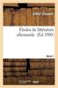Libro Etudes De Litterature Allemande Serie 1