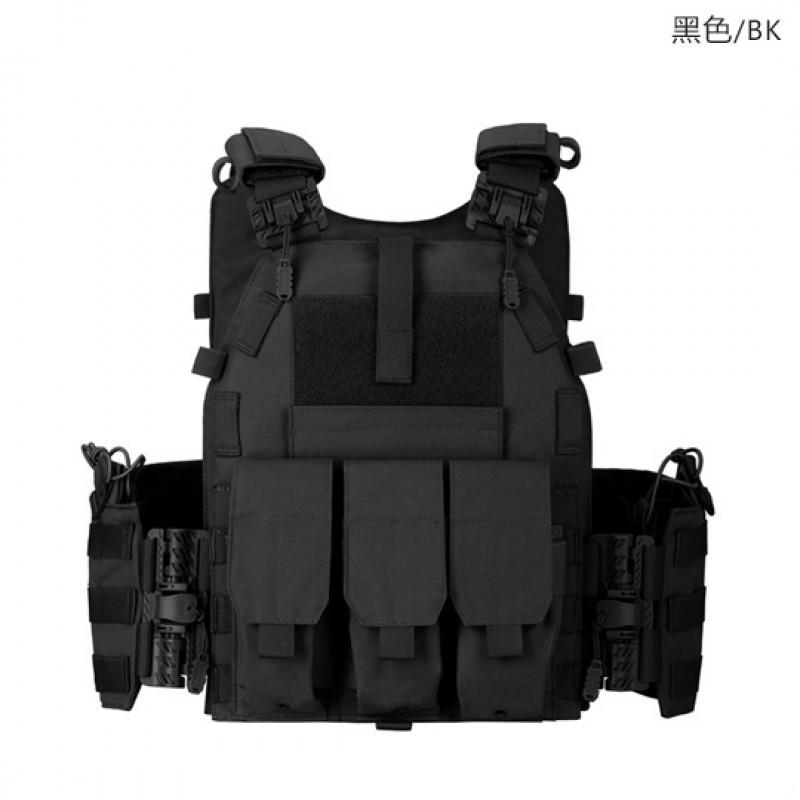 

Quick-release Vest Outdoor Multifunctional Field Military Fan Wear-resistant Breathable Training Suit one size