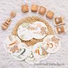 Little Bear Milestone Cards: 1-12 Months & Hundred Days Commemorative Photo Props
