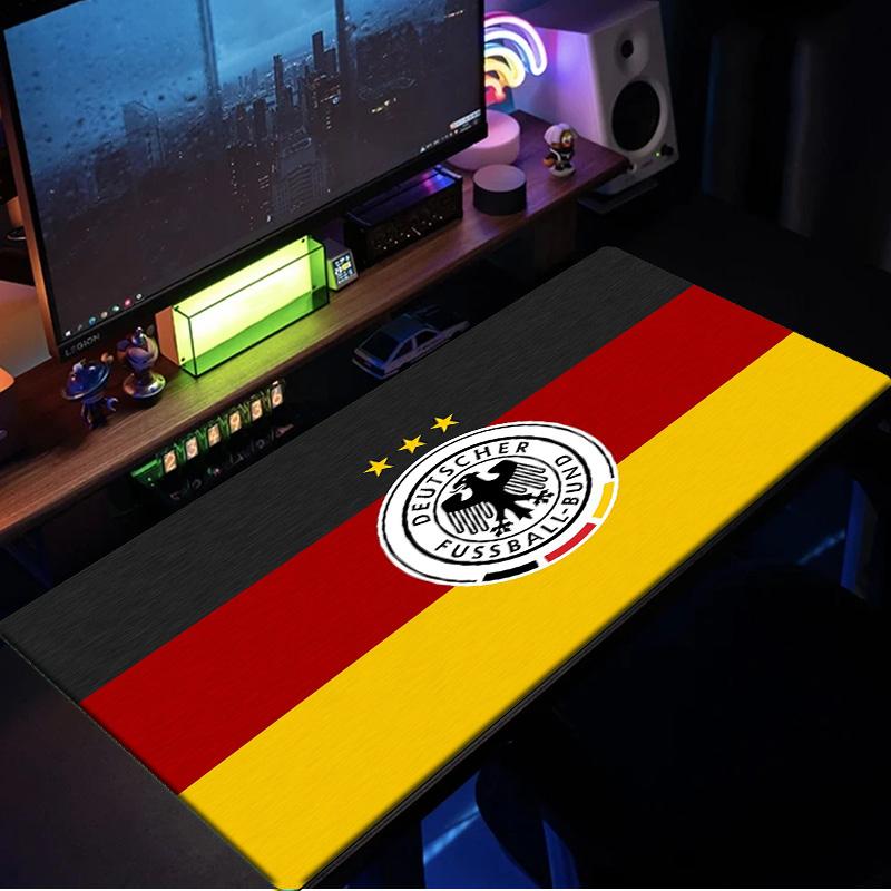 German Football Federation Emblem mouse pad, rubber base, esports desk mat, mouse pad for gamers and office use, gaming desk , easy to clean mat