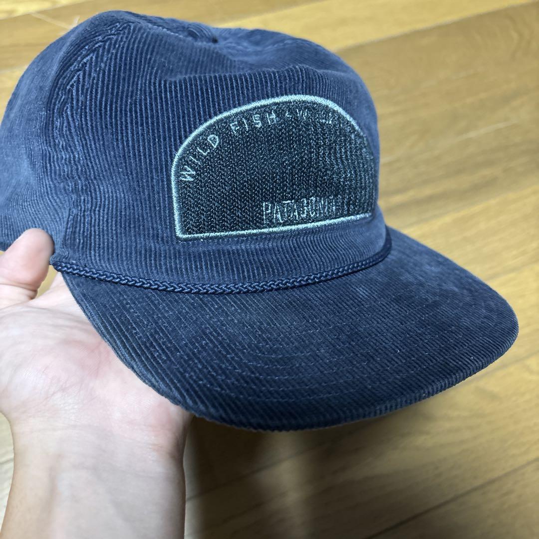 

[Б/У] Кепка Patagonia Вельветовая Темно-синяя Нормкор