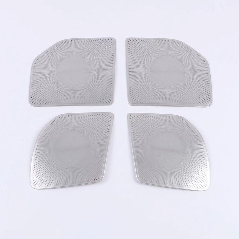 For Honda Odyssey 2015 2016 2017 2018    Stainless Steel Car Inner Door Audio Speaker Panel Cover Accessories Trim