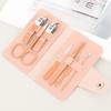 7-Piece Manicure Set: Nail Clippers, Pliers, Scissors & LOGO Print Gift Set