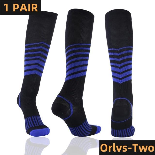 Men Running Compression Socks Stockings 20-30mmhg Sports Socks for Marathon Cycling Football Breathable Adult Sports Socks YS023