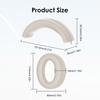 Silicone Headband EarPads Protective Case Waterproof Earpads Headbeam Sleeve Scratch Proof for Anker Soundcore Life Q20i Headset