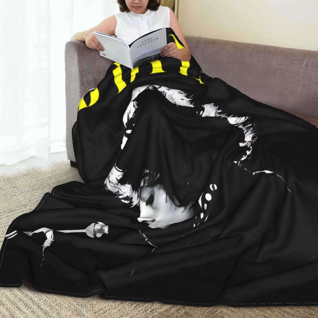 Bob Dylan Folk Music Singer Throw Blanket for Couch Soft Cozy Plush Blanket 50x60 Inch Multiple Sizes Bedspreads for All Seasons