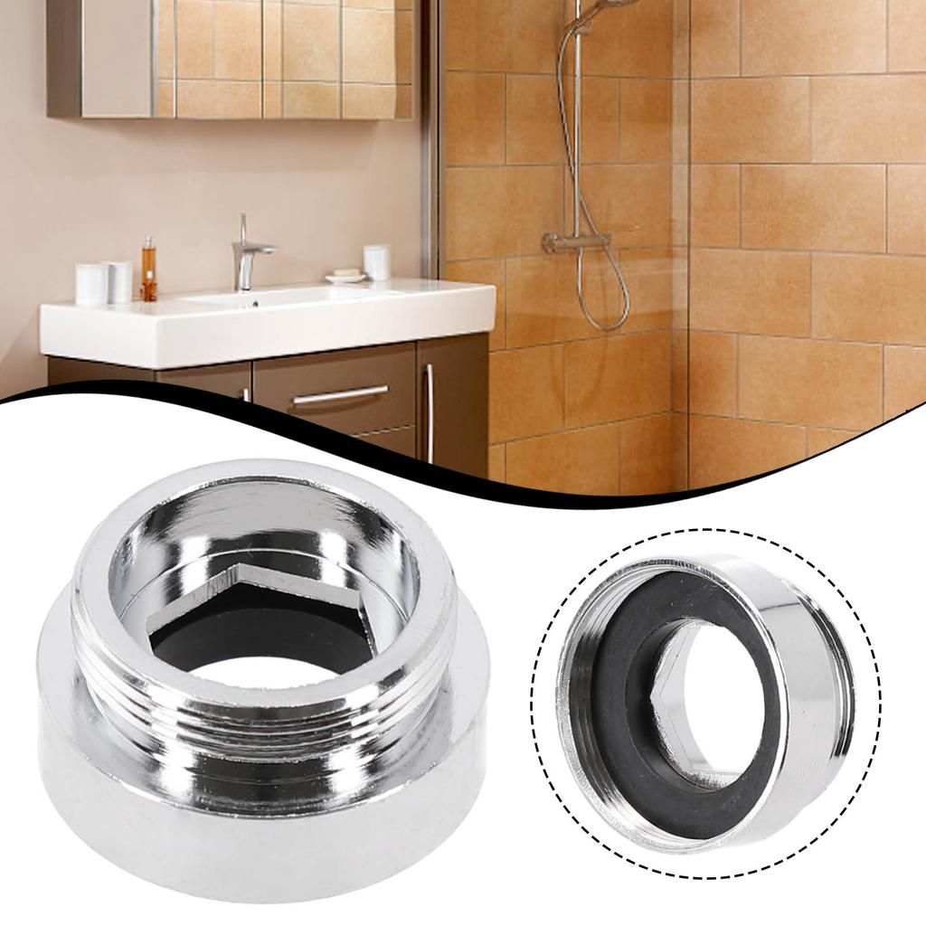 Thread Adapter for Kitchen Faucet Water Saving Brass Tap Aerator 24mm 22mm