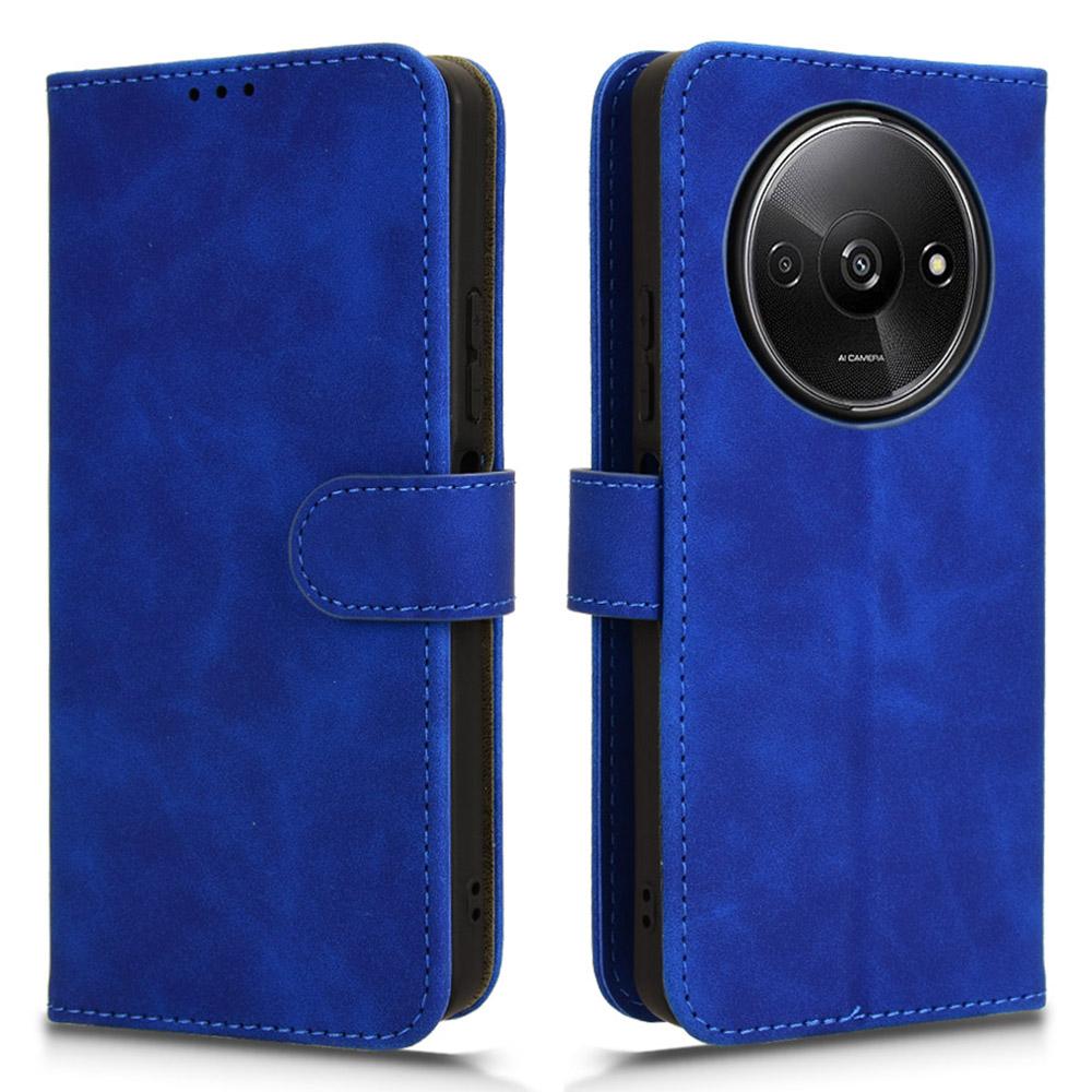 For Xiaomi Redmi A3 4G/Poco C61 4G Case PU Leather Skin Touch Feeling Wallet Phone Cover