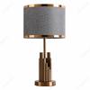 Modern Minimalist LED European Fabric Lampshade Table  Lamp Living Room Study Bedroom Bedside Decorative Lighting Lamps