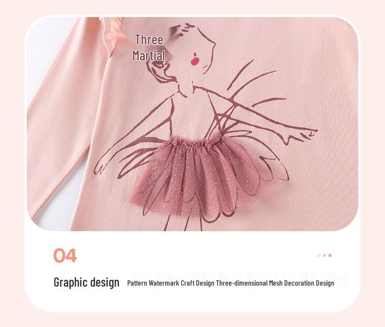 Little Maven Autumn Long Sleeve Girls' European Style Dress - Cute Children's Fashion