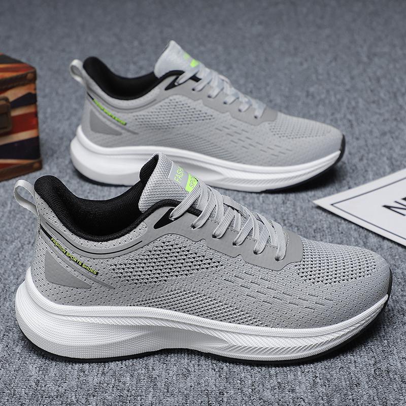 2025 Men'S Casual Sports Running Shoes With Eva Soft Sole Anti Slip Wear-Resistant Breathable And Comfortable Running Shoes