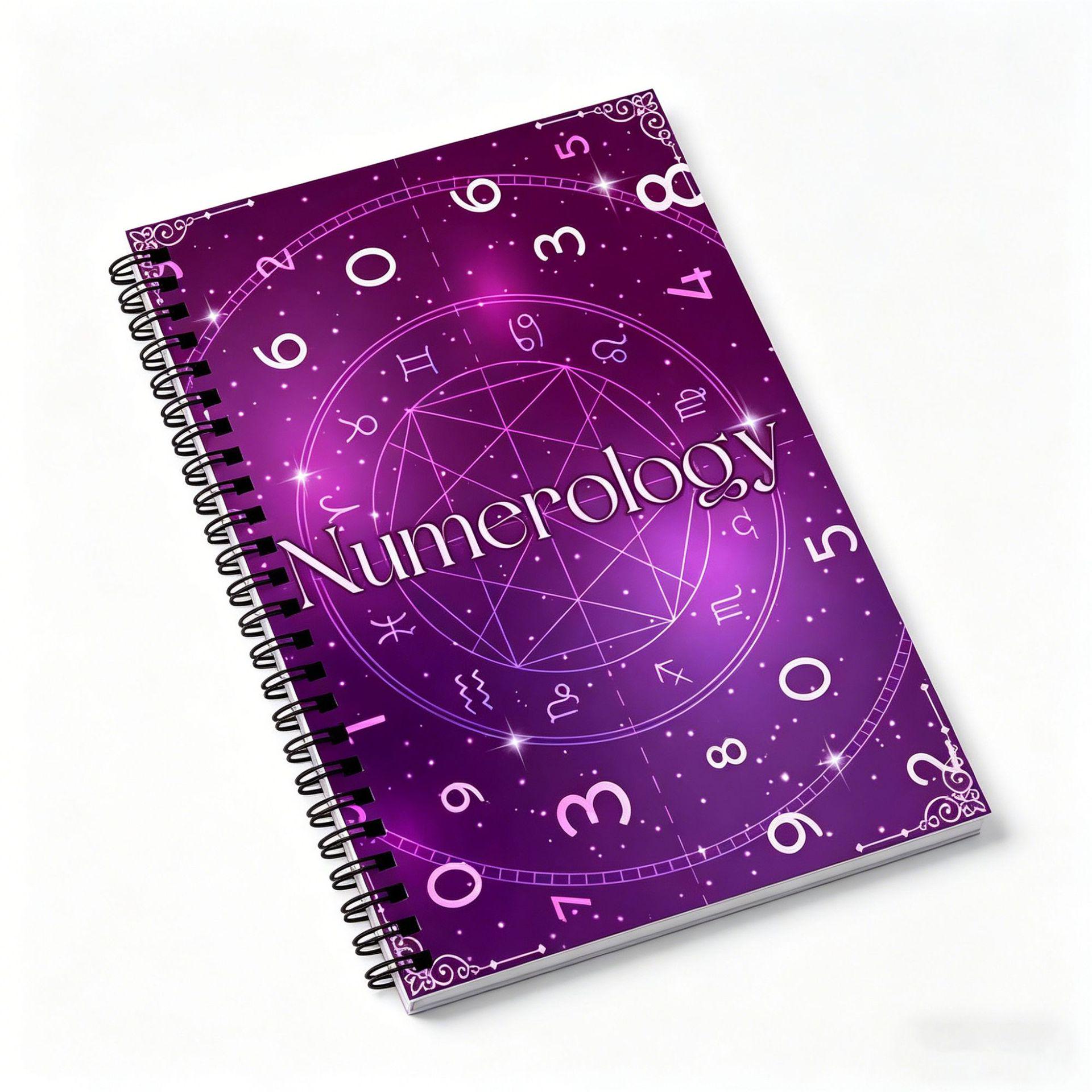 Numerology A5 Spiral Notebook & Planner - Hot New Release
