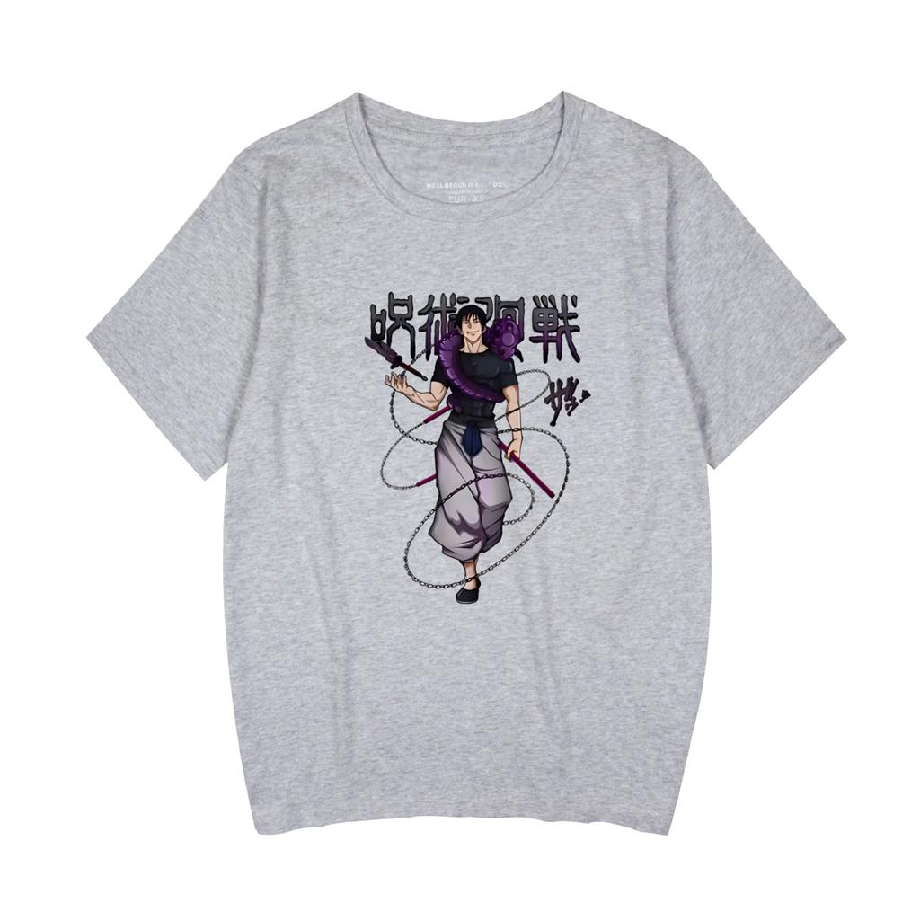 Fashion Jujutsu Kaisen Cartoon T Shirt Women/Men's Casual Jujutsu Kaisen Anime Printed Short Sleeve Cosplay T-shirts