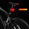 Wireless Bike Horn Alarm with Turn Signals USB Rechargeable Warning Cycling Lighting for Night Riding Bike Tail Lights