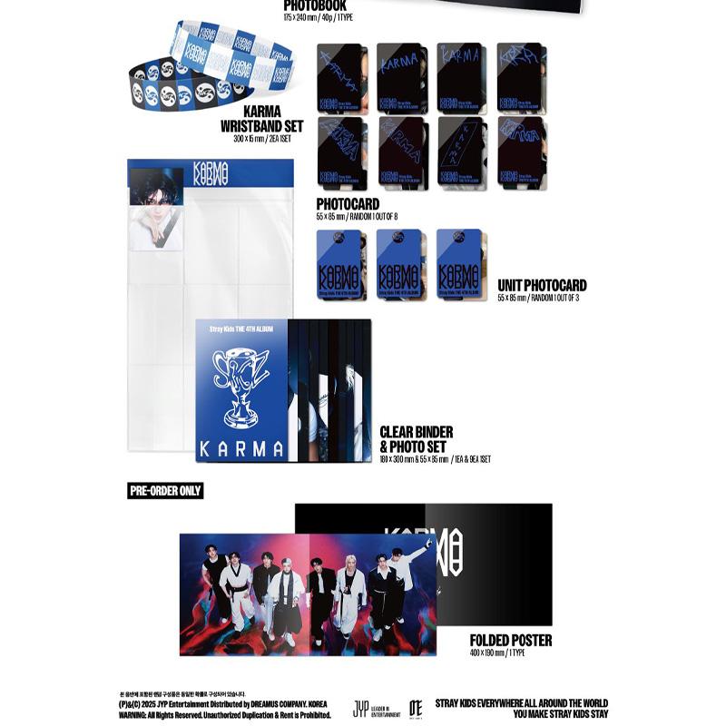 [PRE ORDER] Stray Kids – 4th Album ‘KARMA’ (KARMA Ver.)