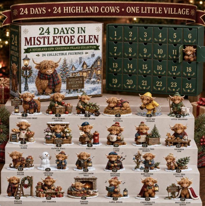 Weihnachts-Adventskalender 2026 – Feiertags-Blindbox-Kalender im Tier-Thema