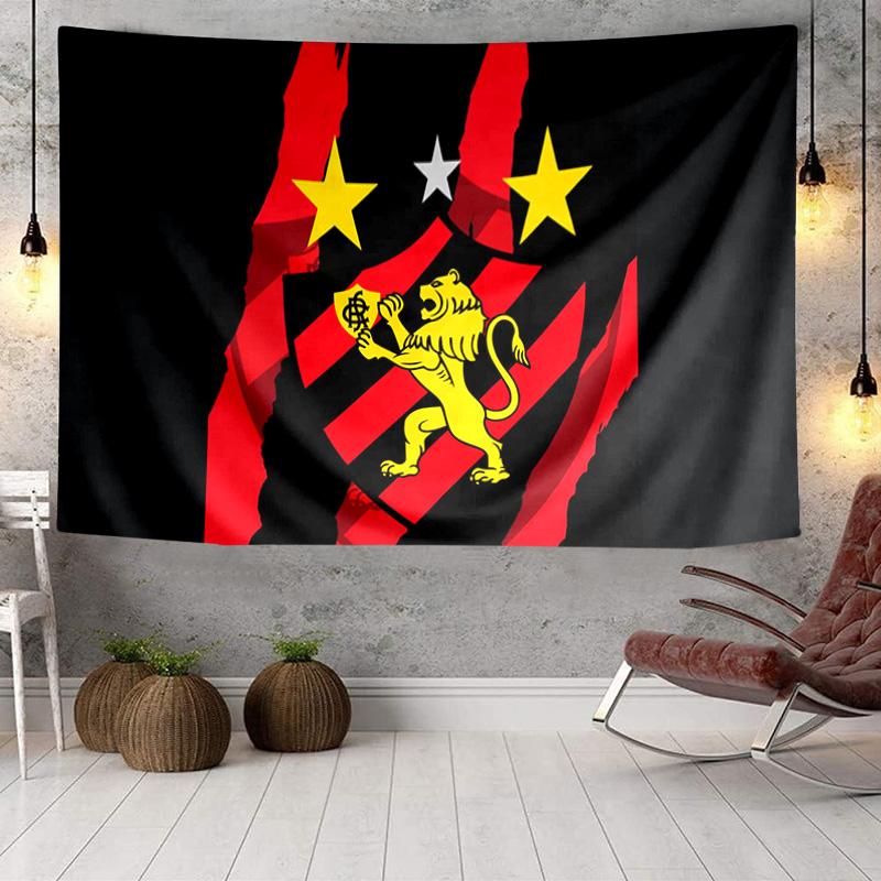 1PC Sport Club De Recife Emblem Tapestry Hanging for Bedroom,Livingroom, Playroom,Decor Art Room Wall Tapestry Holiday and Birthday Gifts