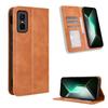 For Infinix GT 30 Pro 5G Leather Case Wallet Stand Retro Texture Phone Cover