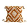 Luxury Cotton Cushion Covers 18x18 Macrame Boho Pillow Case Cotton Linen Boho Throw Pillow Cover With Tassel for Home Decor Sofa