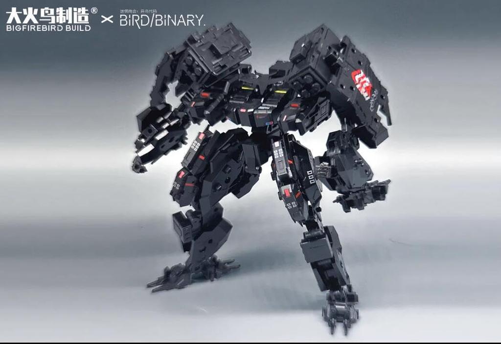 Daihicho Manufacturing BIGFIREBIRDBUILD BLACK CAT SMOKEY TIGER V Painted Alloy Movable Figure Body X2 "Smoke Tiger" "Flower" BV-02 "Deluxe Edition"