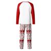 Family Matching Print Sets Pajamas Loungewear Outfits Family Matching Long Sleeve Tops+Pants Set