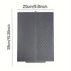 1pc Heat Resistant Silicone Dish Drying Mat, Large Foldable Drainer Pad for Kitchen Sink, Fast Dry Drying Rack