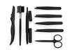 Eight-Piece Stainless Steel Nail Clipper Set with Eco-friendly Durable Professional Manicure Tools for Personal Care