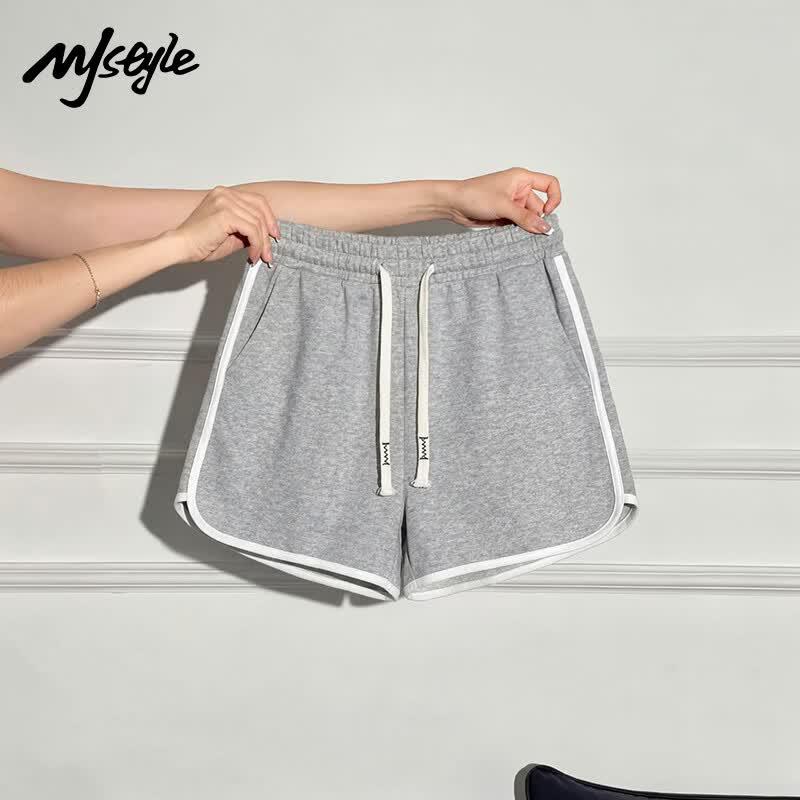 

MJ STYLE+ Men s Solid Casual Shorts L
