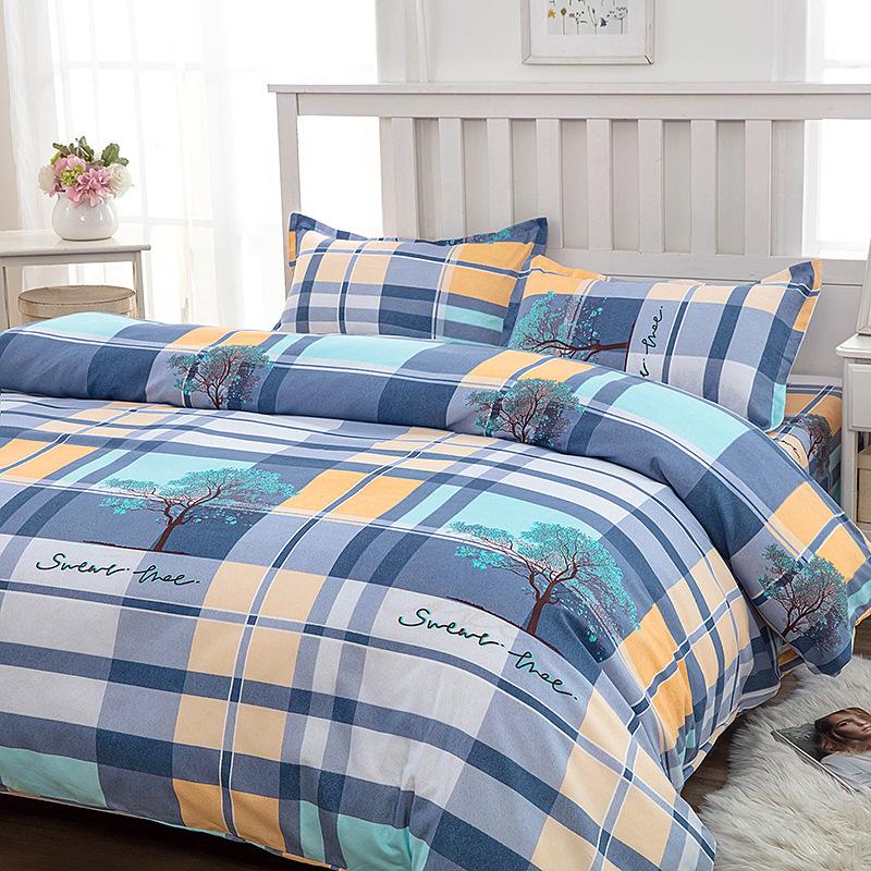 Quilt Cover, One Piece, Skin Friendly, Comfortable, and Simple. Single or Double Student Dormitory Household Quilt Cover, One Piece Quilt Cover